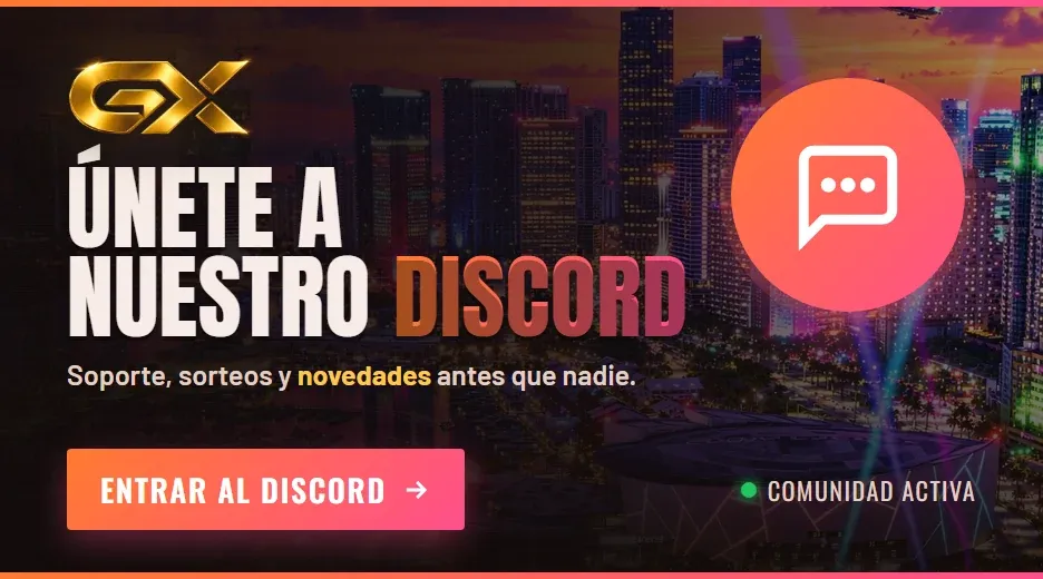 Únete a nuestro Discord