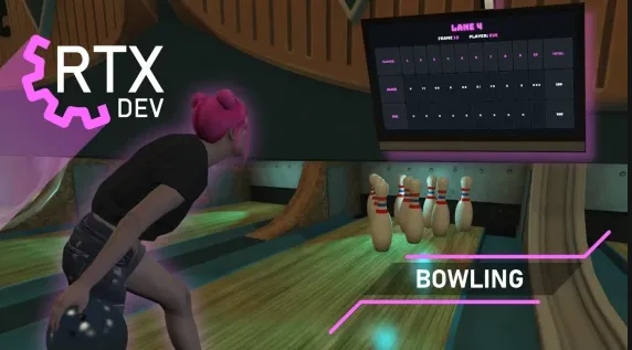 Imagen de bowling RTX