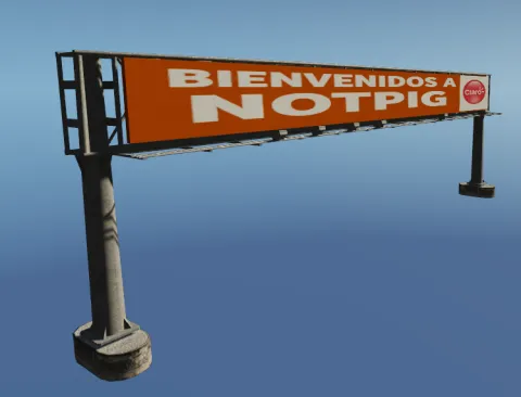 CARTEL DE CARRETERA