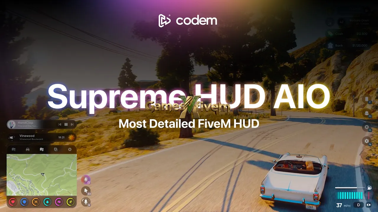 Imagen de Supreme HUD | CodeM